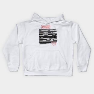 Somewhere in the Skies: Classified Kids Hoodie